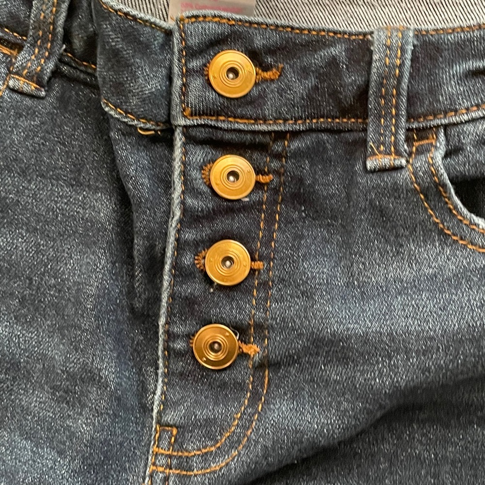 dark blue, ripped, skinny jeans, size 13